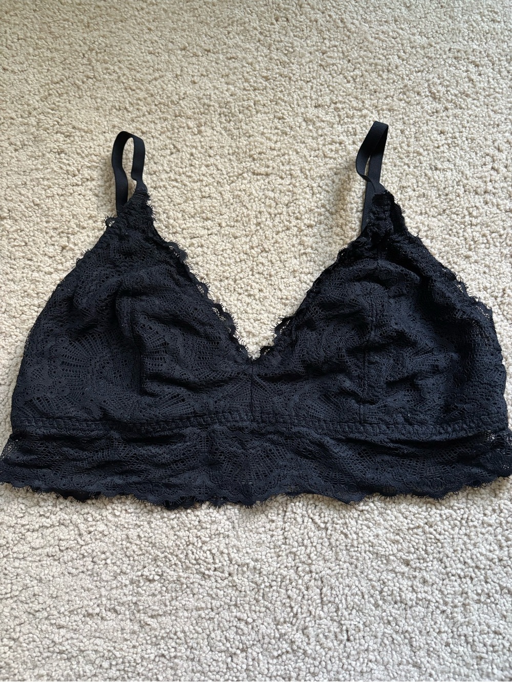 Gilly Hicks Black Lace Bralette